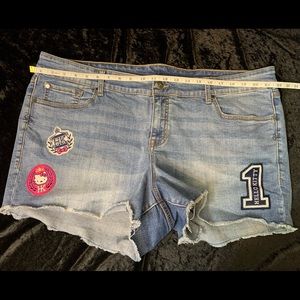 Hello Kitty Torrid Denim Cutoff Shorts